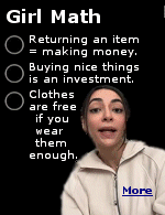 Girl math is a TikTok trend that jokingly describes how women justify spending habits. Girl math content typically features a user humorously rationalizing a pricey purchase. For example, Girl math is only spending $10 because you returned a $20 item and bought a $30 one.